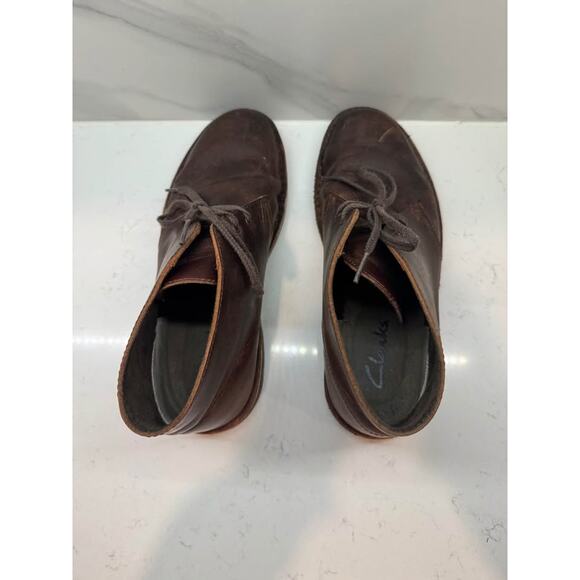 Clarks Originals Men’s Size 9 Brown Leather Desert Chukka Boots main image 7